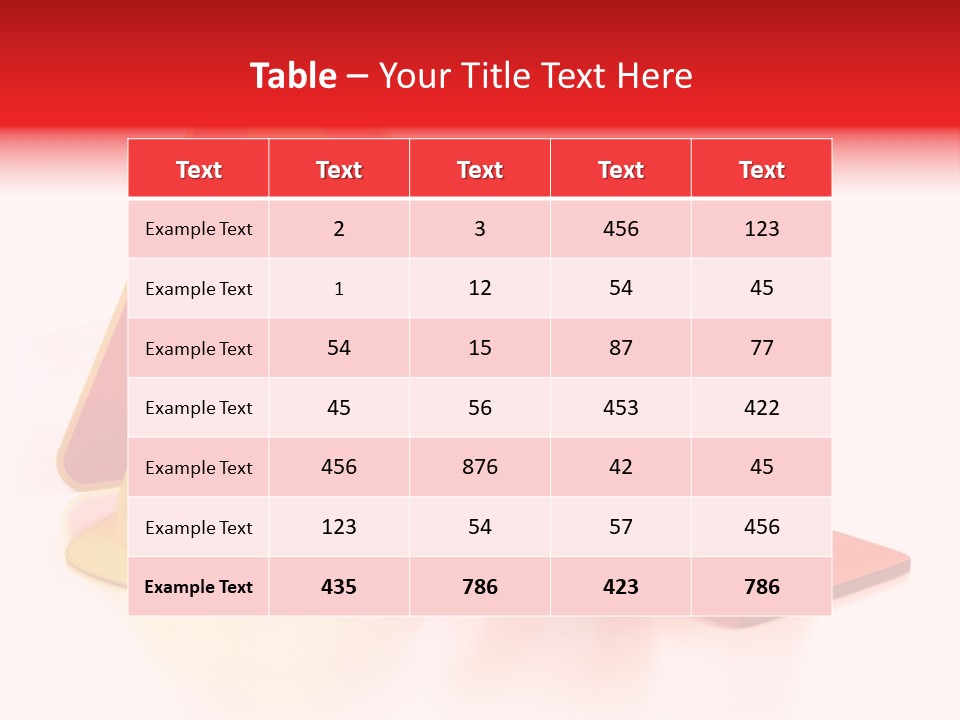 Design Warning Graphic PowerPoint Template