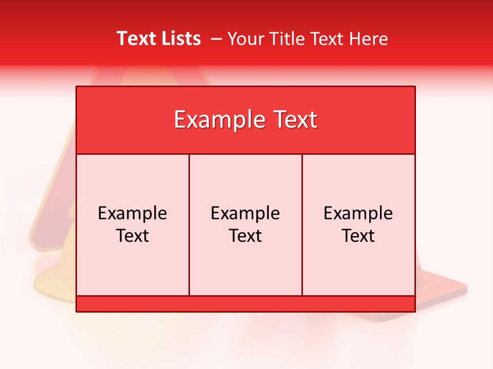 Design Warning Graphic PowerPoint Template