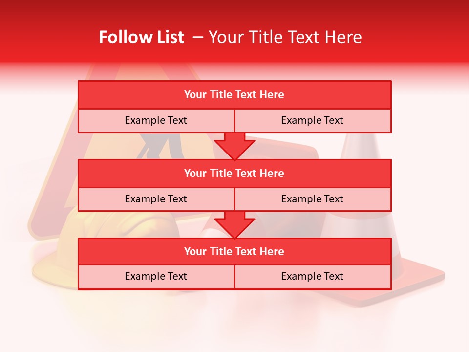 Design Warning Graphic PowerPoint Template