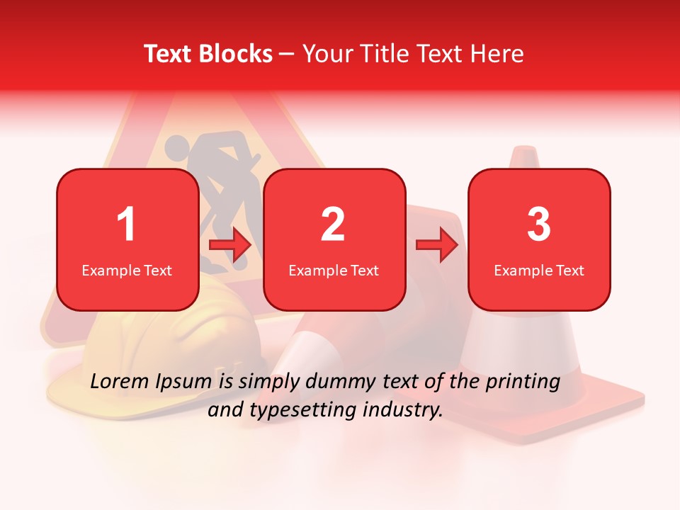 Design Warning Graphic PowerPoint Template