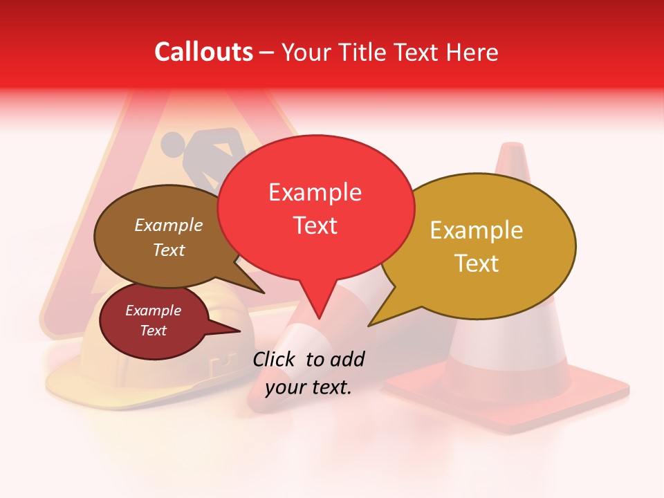 Design Warning Graphic PowerPoint Template