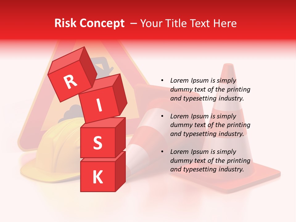 Design Warning Graphic PowerPoint Template