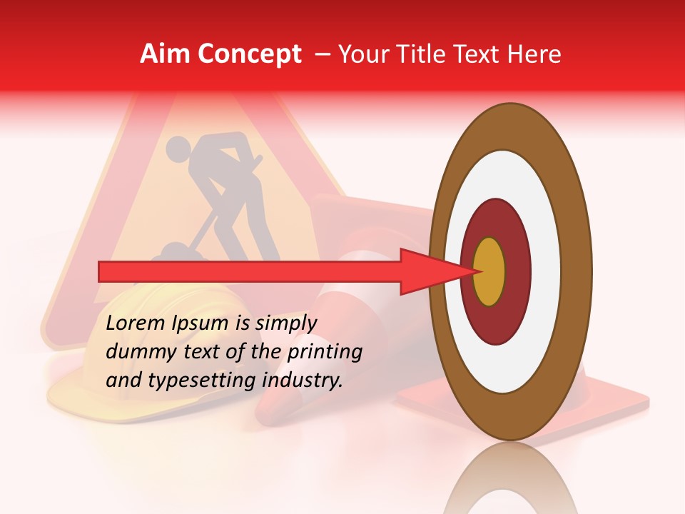 Design Warning Graphic PowerPoint Template