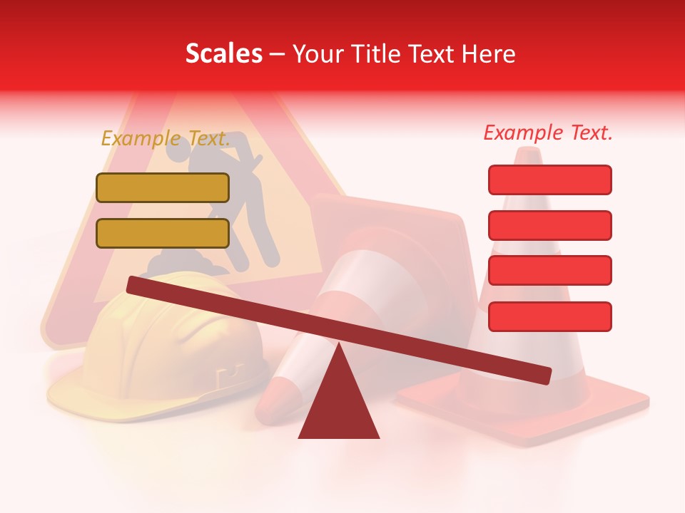 Design Warning Graphic PowerPoint Template