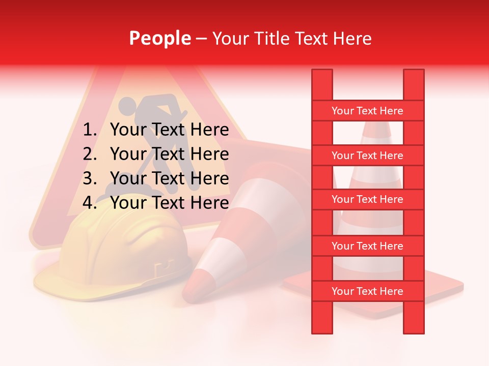 Design Warning Graphic PowerPoint Template