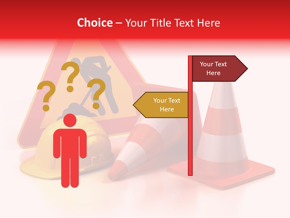 Design Warning Graphic PowerPoint Template