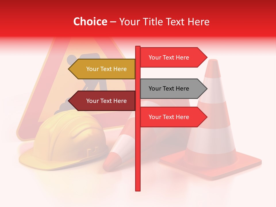 Design Warning Graphic PowerPoint Template