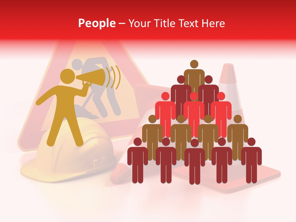 Design Warning Graphic PowerPoint Template