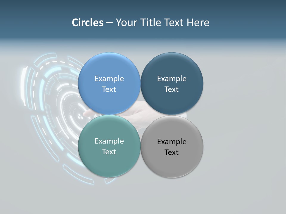 Display Selecting Click PowerPoint Template