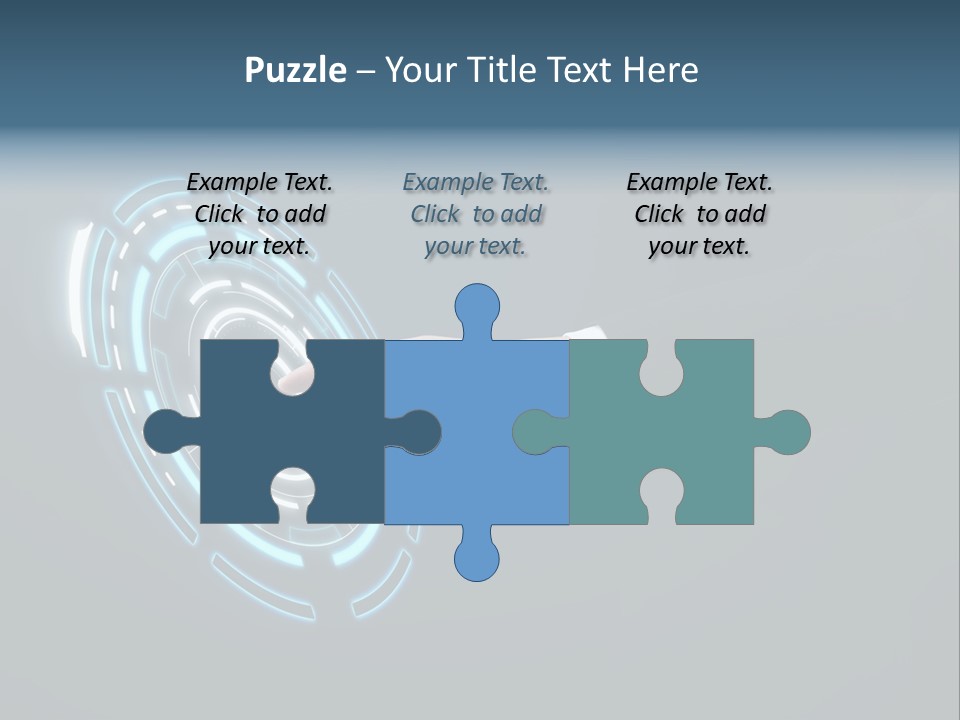 Display Selecting Click PowerPoint Template