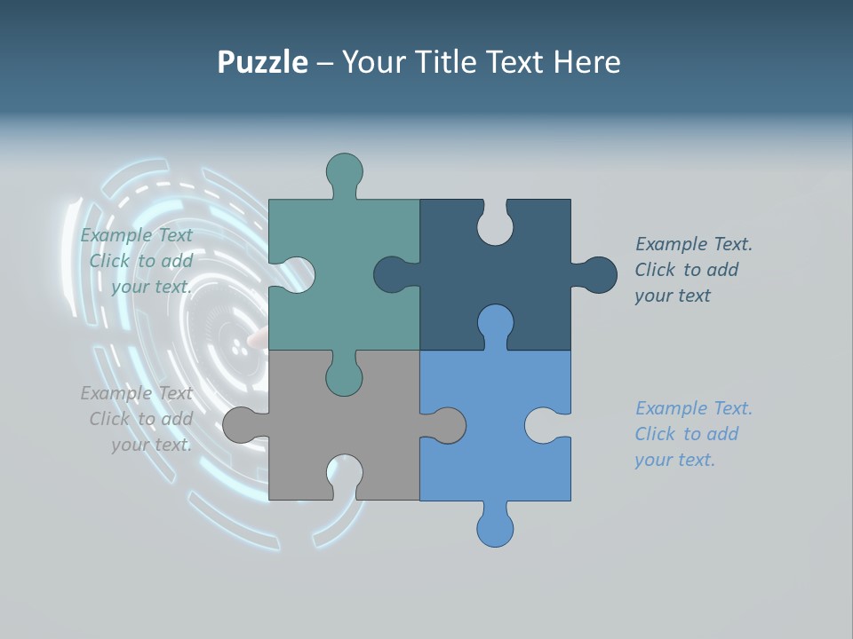 Display Selecting Click PowerPoint Template