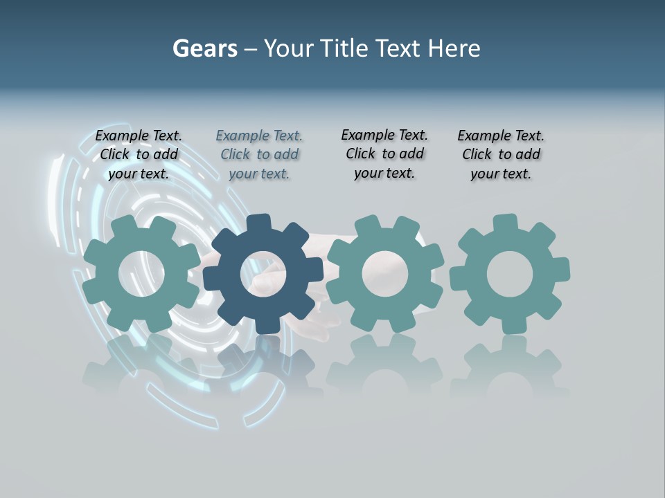 Display Selecting Click PowerPoint Template