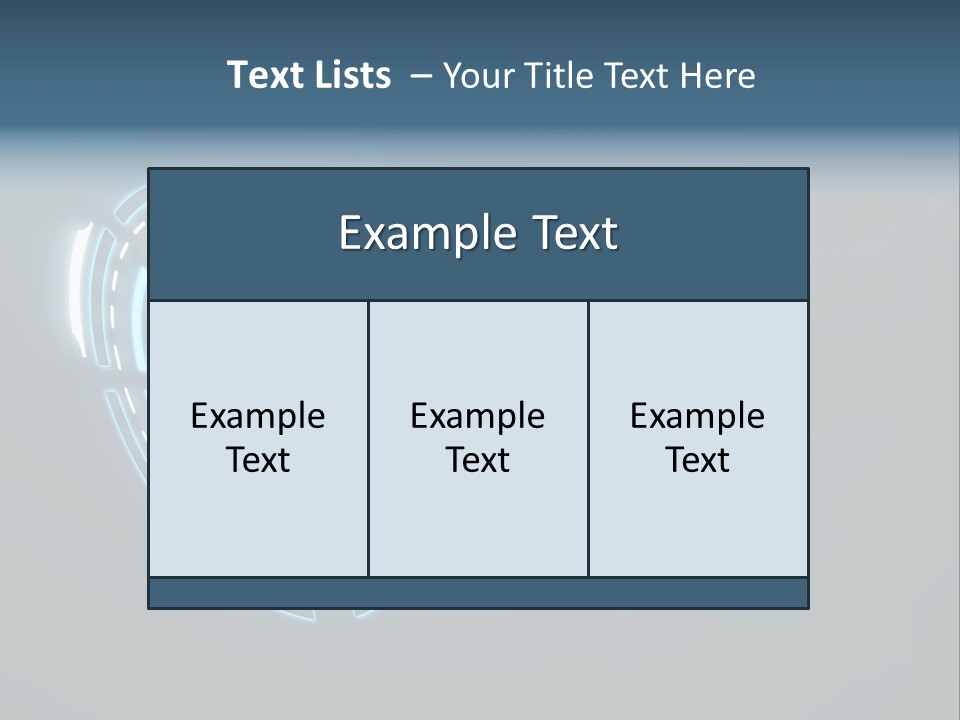 Display Selecting Click PowerPoint Template