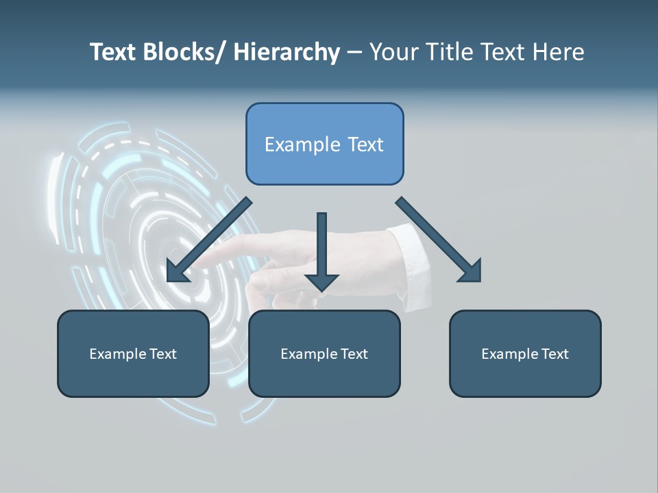 Display Selecting Click PowerPoint Template