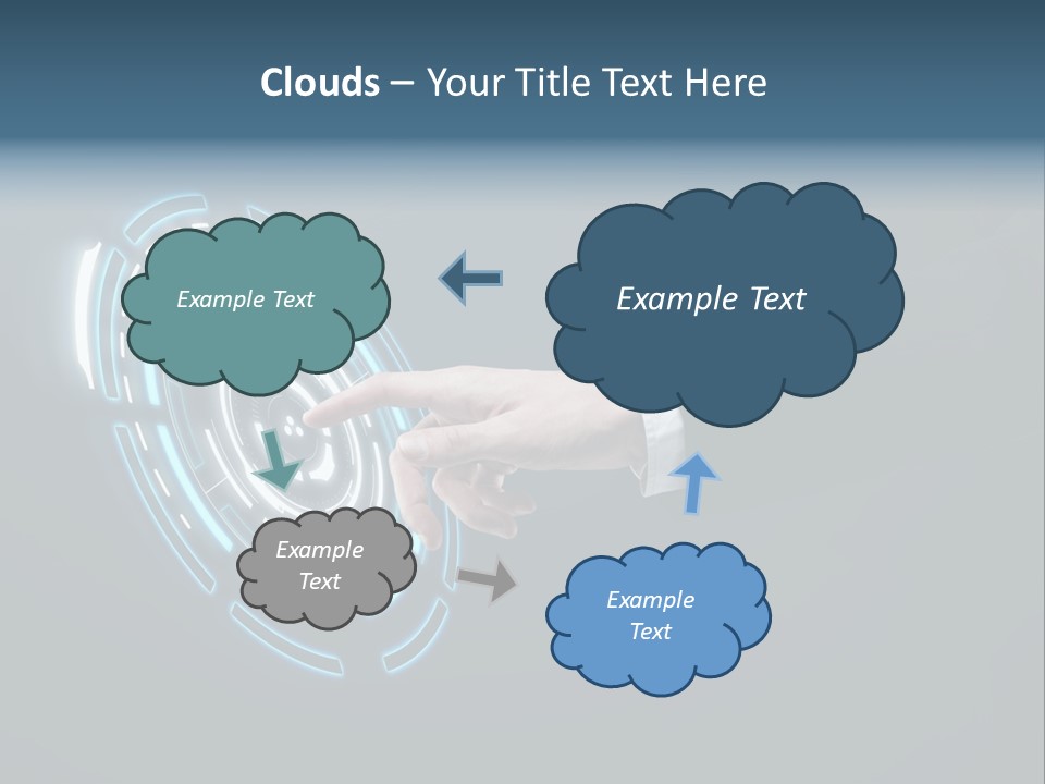 Display Selecting Click PowerPoint Template