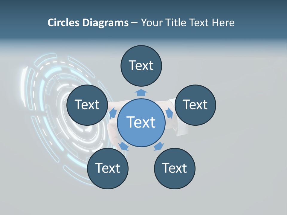 Display Selecting Click PowerPoint Template