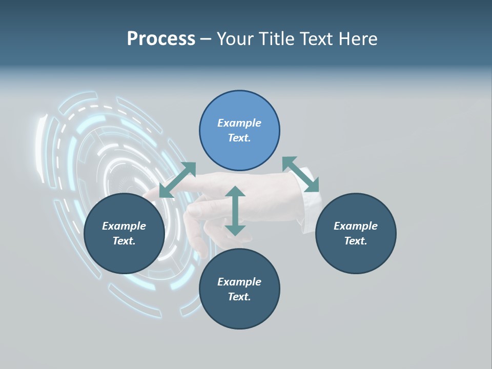 Display Selecting Click PowerPoint Template