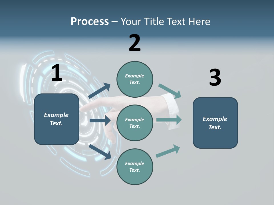 Display Selecting Click PowerPoint Template