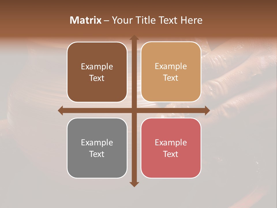 Vessel Hand Manufacturing PowerPoint Template