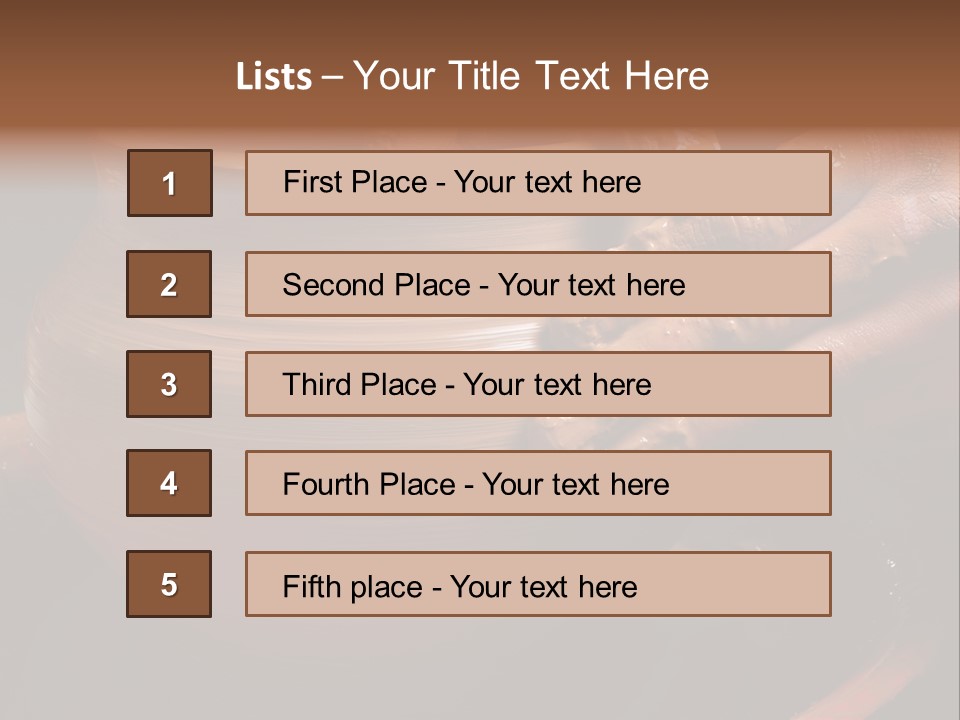 Vessel Hand Manufacturing PowerPoint Template