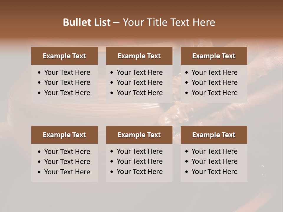 Vessel Hand Manufacturing PowerPoint Template