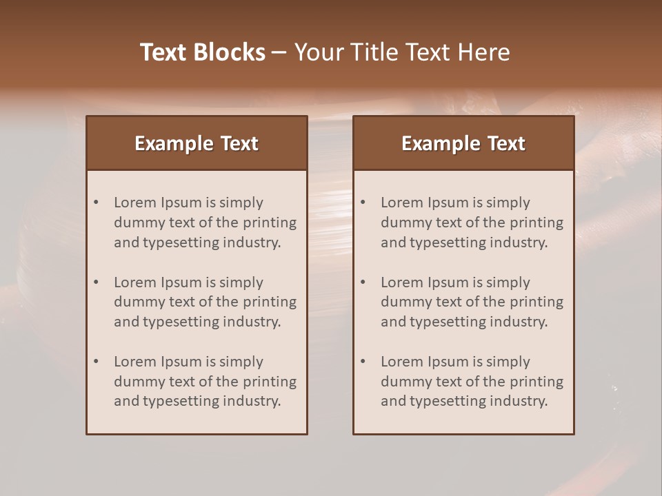 Vessel Hand Manufacturing PowerPoint Template