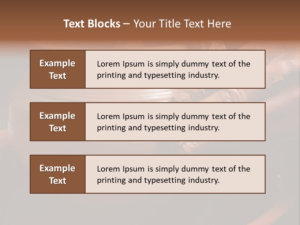 Vessel Hand Manufacturing PowerPoint Template
