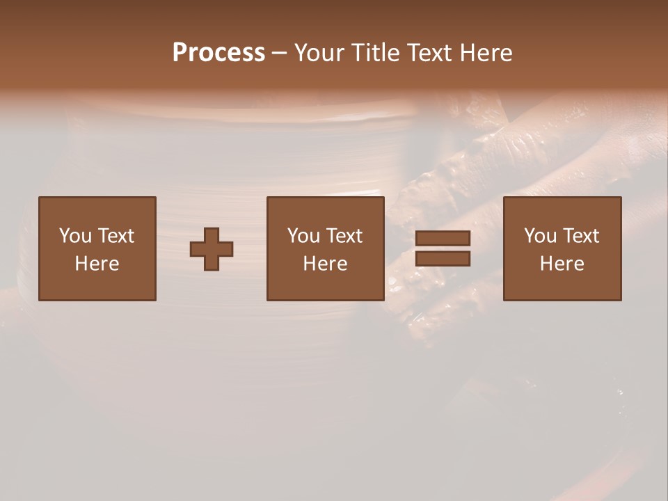 Vessel Hand Manufacturing PowerPoint Template