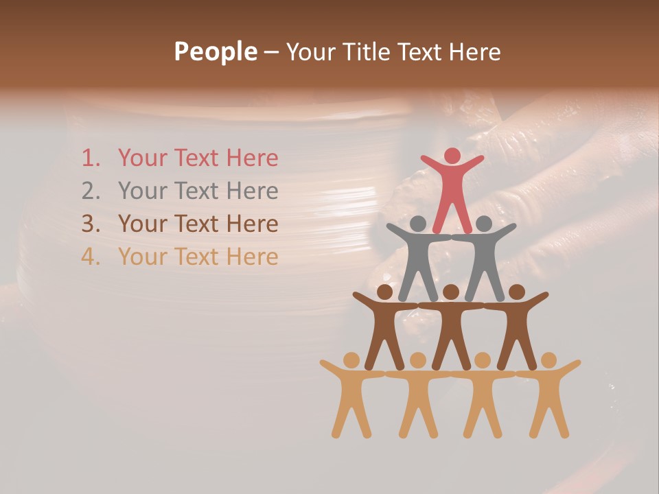 Vessel Hand Manufacturing PowerPoint Template