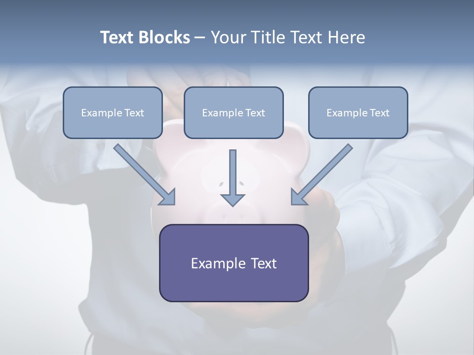 Pig Rich Piggybank PowerPoint Template
