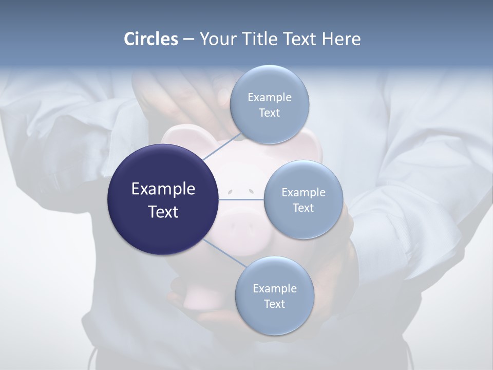 Pig Rich Piggybank PowerPoint Template