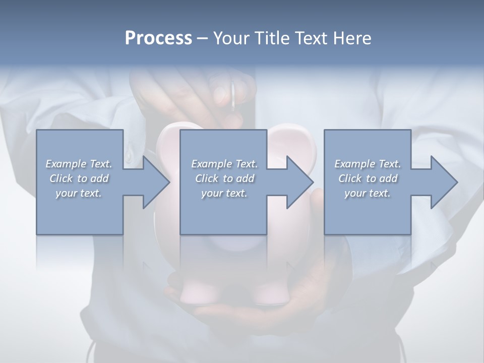 Pig Rich Piggybank PowerPoint Template