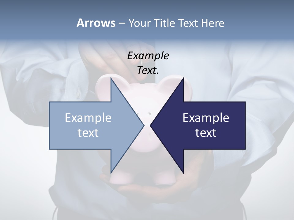 Pig Rich Piggybank PowerPoint Template