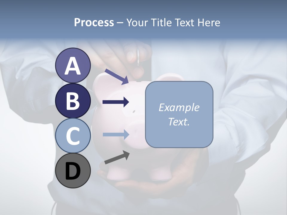 Pig Rich Piggybank PowerPoint Template