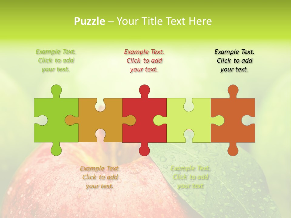 Water Sweet Sign PowerPoint Template