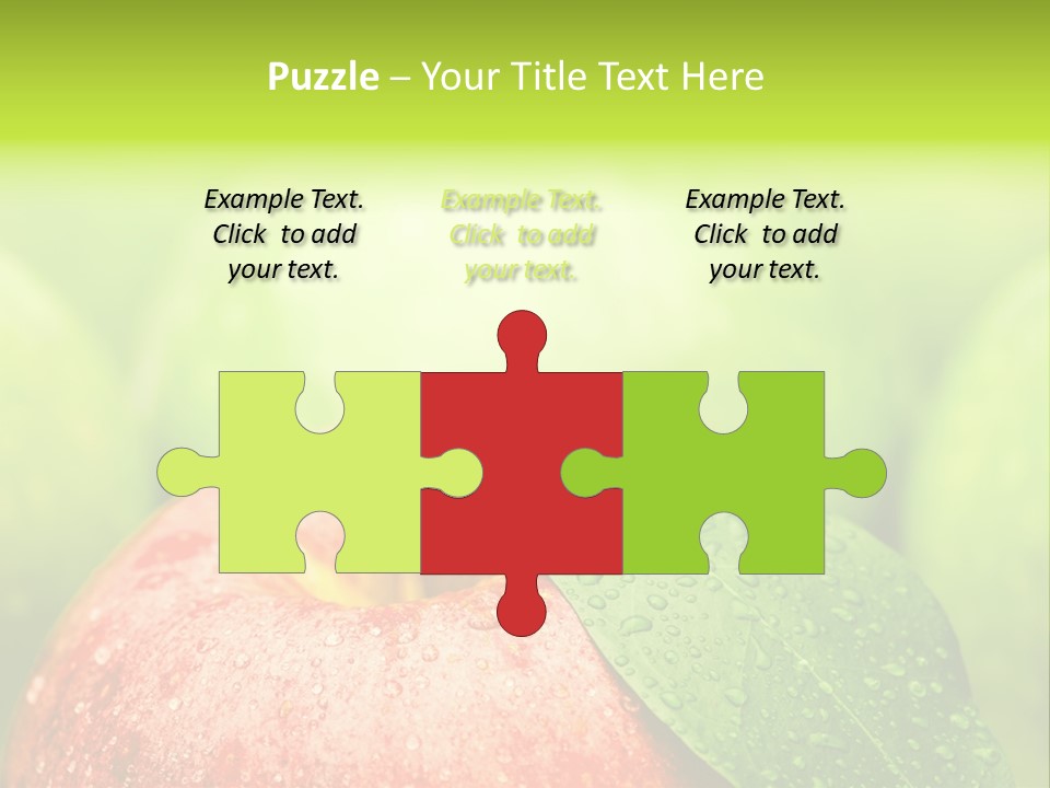 Water Sweet Sign PowerPoint Template