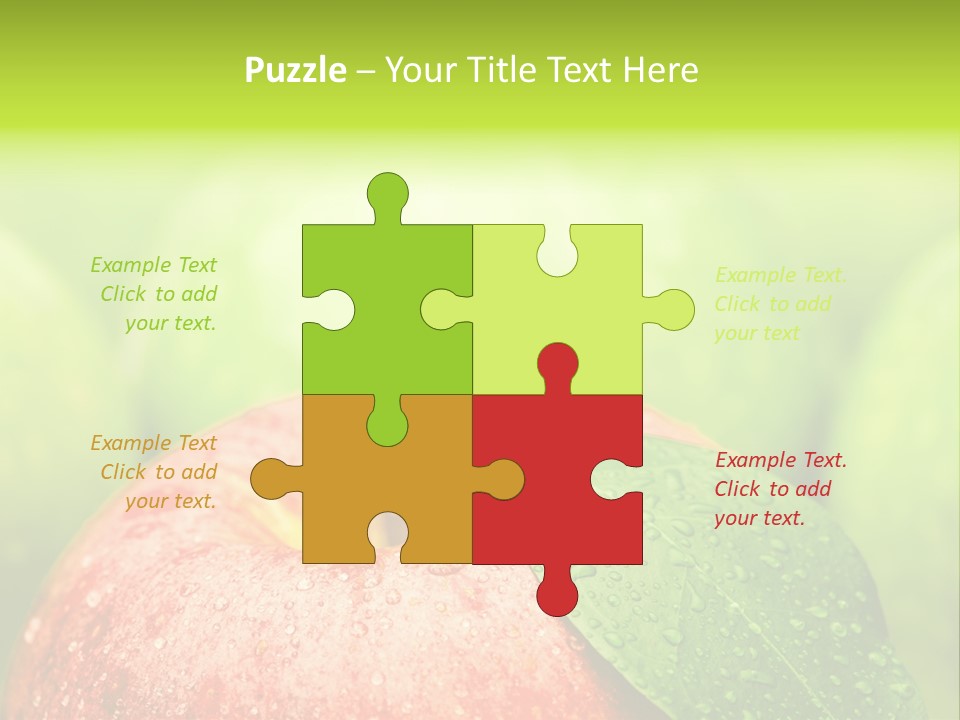 Water Sweet Sign PowerPoint Template