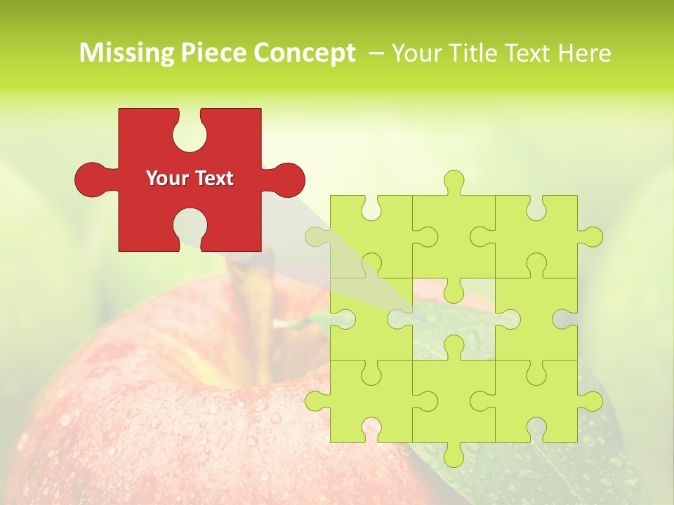 Water Sweet Sign PowerPoint Template