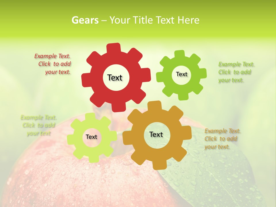 Water Sweet Sign PowerPoint Template