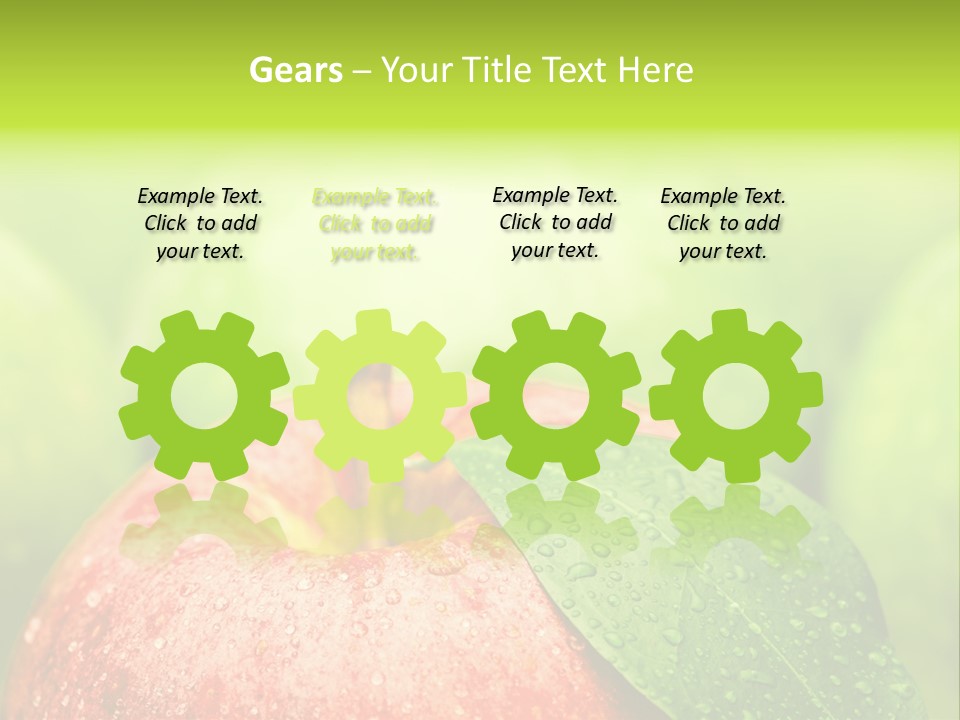 Water Sweet Sign PowerPoint Template