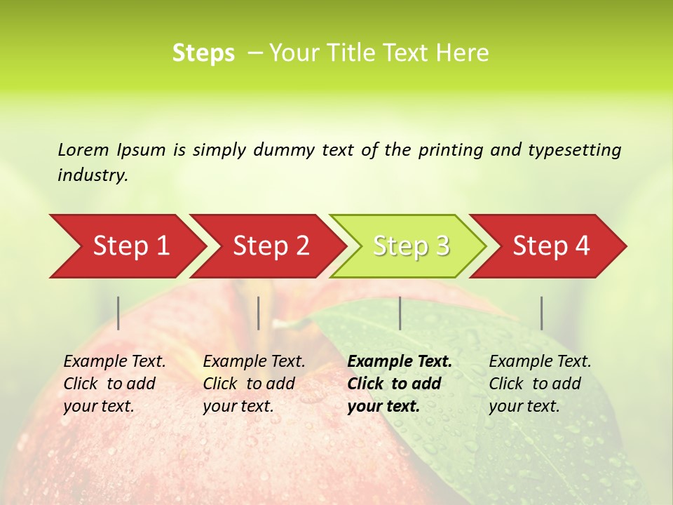 Water Sweet Sign PowerPoint Template