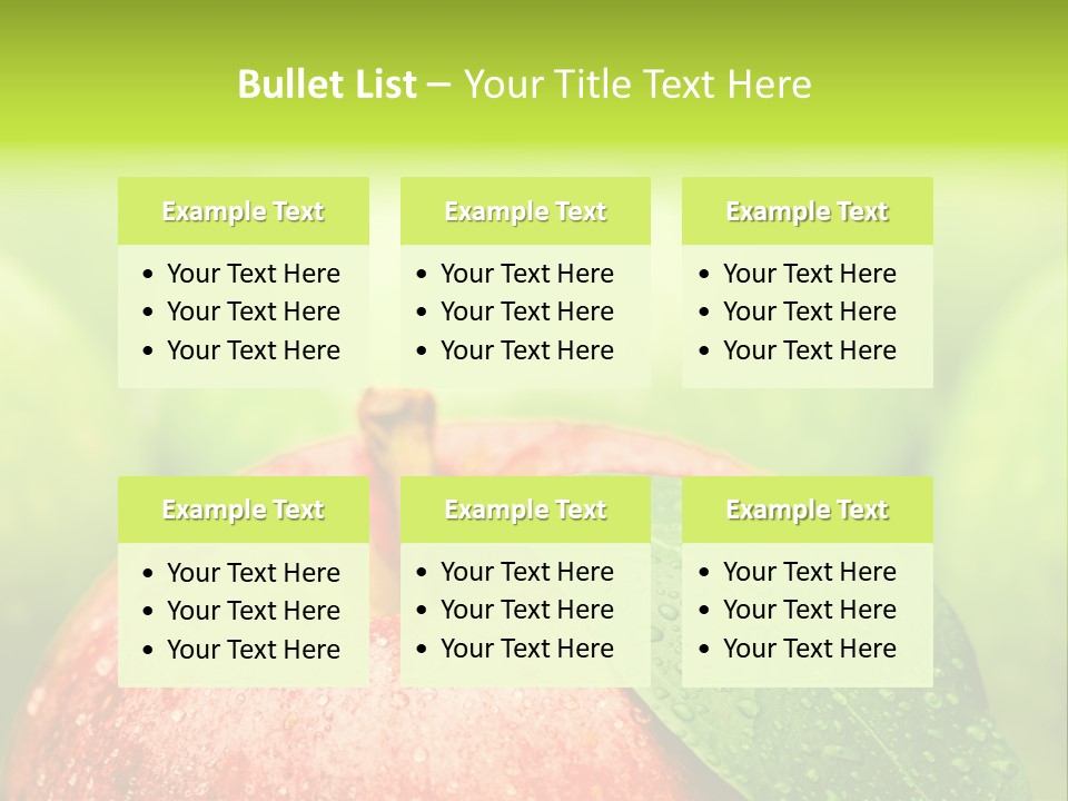 Water Sweet Sign PowerPoint Template