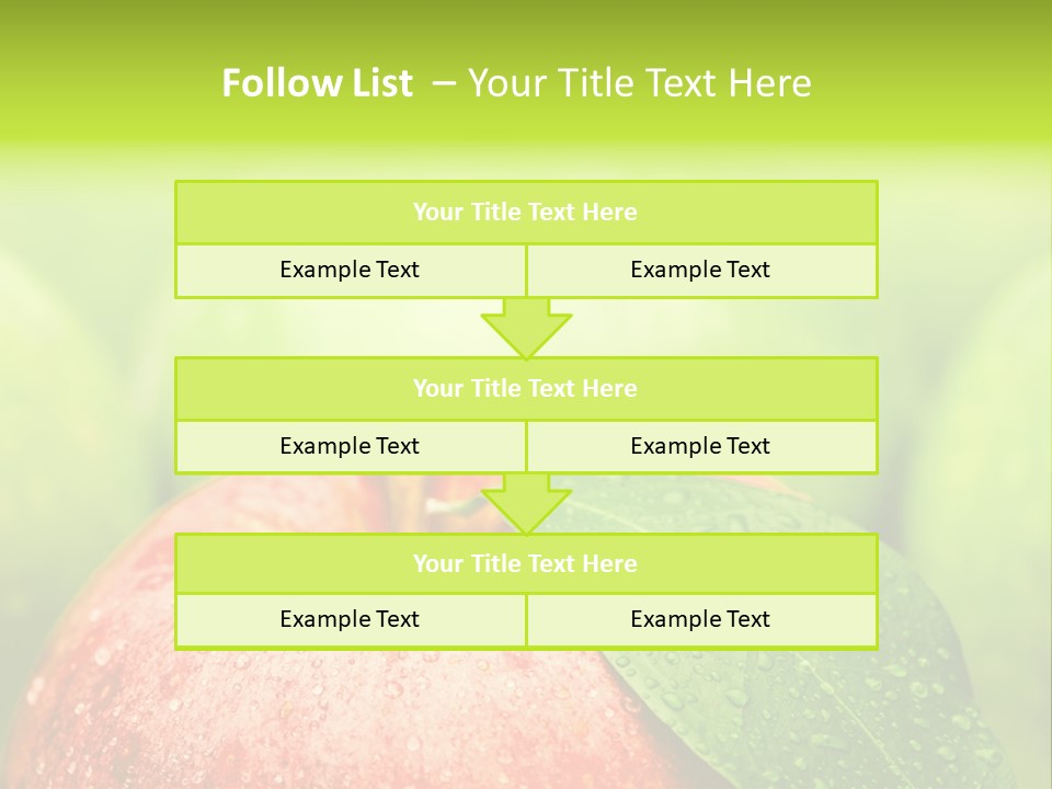 Water Sweet Sign PowerPoint Template