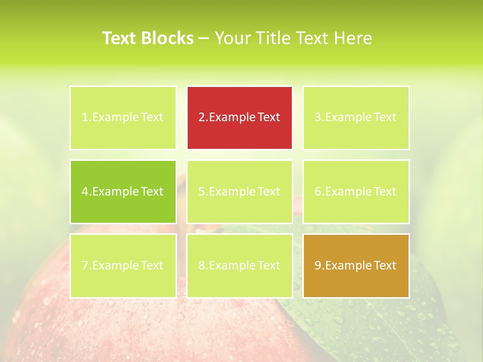 Water Sweet Sign PowerPoint Template