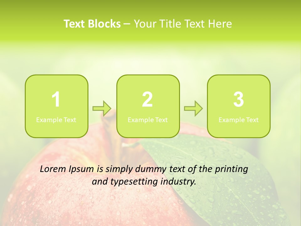 Water Sweet Sign PowerPoint Template