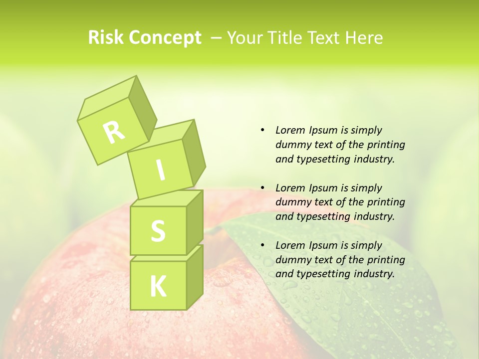 Water Sweet Sign PowerPoint Template