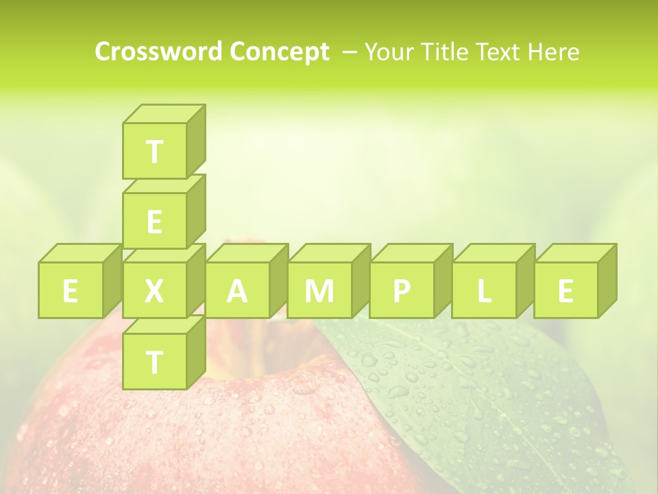 Water Sweet Sign PowerPoint Template