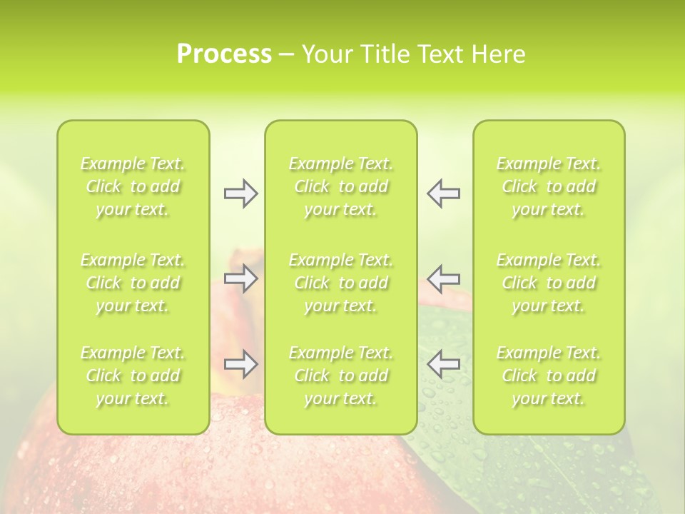 Water Sweet Sign PowerPoint Template