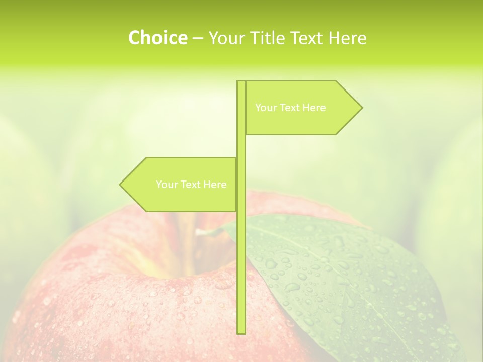 Water Sweet Sign PowerPoint Template