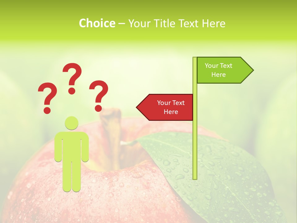 Water Sweet Sign PowerPoint Template